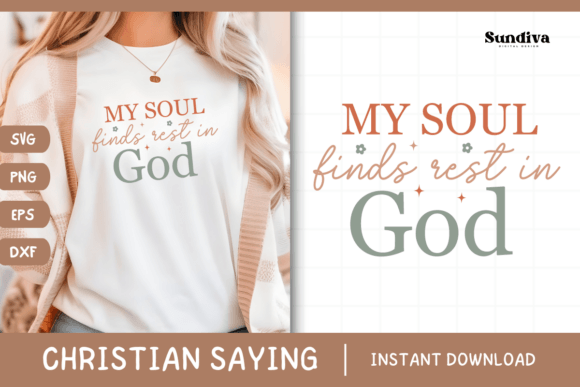 Christian Quotes SVG Faith Sayings 6 for Crafts & Graphics