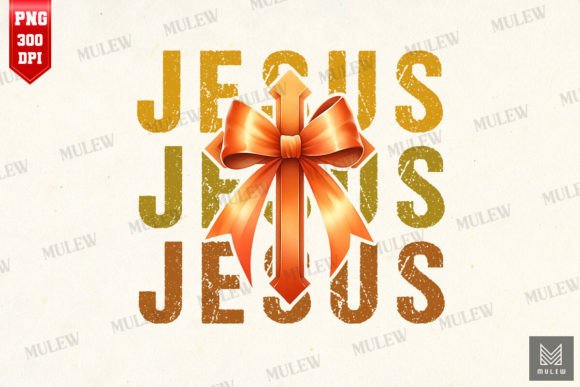 Coquette Jesus Sublimation PNG for Crafts and Graphics