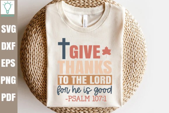 Give Thanks to the Lord Graphics for Crafts