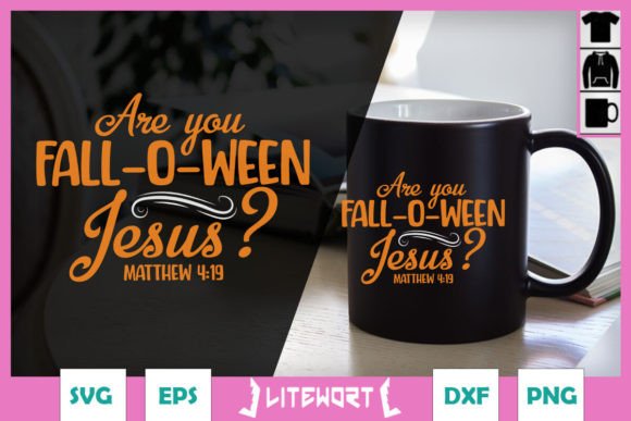 Halloween Are You Fall-o-ween Jesus SVG