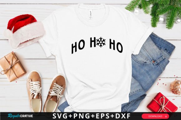 Ho Ho Ho SVG Design: Graphics & Crafts for Branding