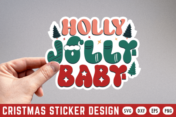 Holly Jolly Baby SVG Design: Crafts & Graphics Review