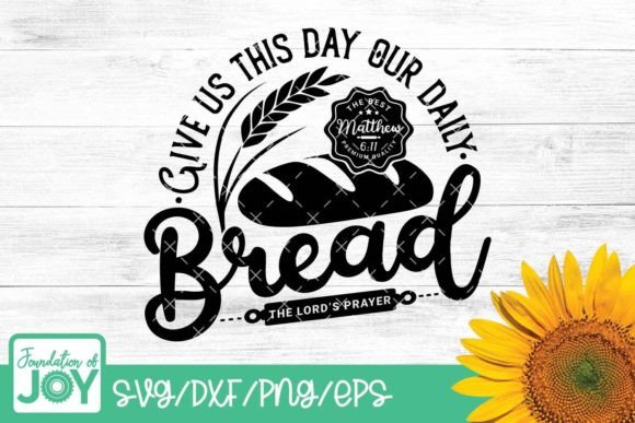 The Lord's Prayer SVG: Christian Kitchen Graphics & Crafts